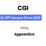 CGI Off-Campus Drive 2025