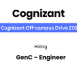 Cognizant GenC Hiring