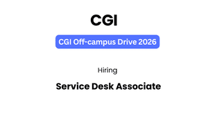 CGI Off-Campus Drive 2026