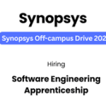 Synopsys Off-Campus Drive 2026
