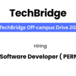 TechBridge Off-Campus Drive 2026