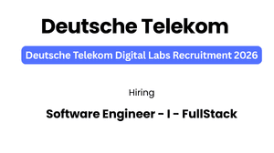 Deutsche Telekom Digital Labs Recruitment 2026