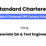 Standard Chartered Off-Campus Drive 2026
