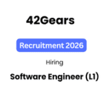 Software Engineer L1 Job Bangalore