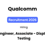Qualcomm Engineer Job in Bangalore