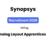 Synopsys Analog Layout Apprenticeship Job