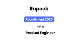 Rupeek is hiring Product Engineer