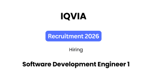 IQVIA Recruitment 2026