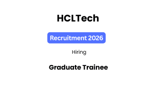 HCLTech Mega Off-campus Drive 2026 hiring Graduate Trainee