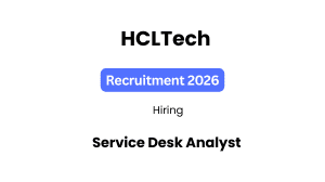HCLTech Off-campus Drive 2026