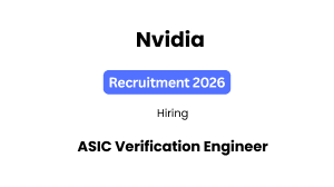 NVIDIA ASIC Verification Engineer Hiring 2026