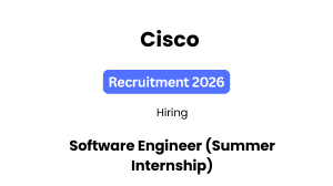CISCO Recruitment 2026