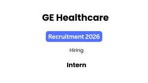 GE HealthCare Intern Recruitment 2026