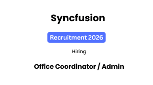 Syncfusion Recruitment 2026