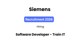 Siemens Recruitment 2026