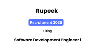 Rupeek Recruitment 2026