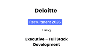 Deloitte Recruitment 2026