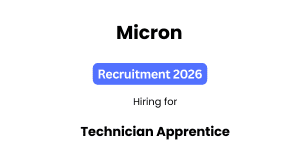 Micron Hiring Technician Apprentice