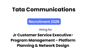 Tata Communications Hiring Network Planning Professional