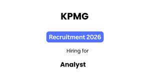 KPMG Hiring Analyst
